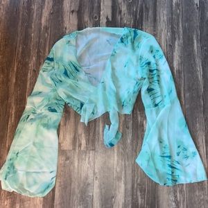 SHEIN Cropped Cover-Up
